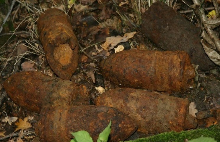 На Харківщині знайшли купу снарядів, схо…