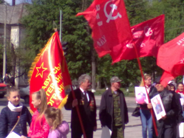 У Славуті мітингували під радянською сим…