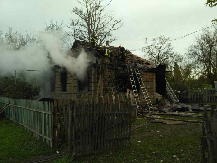 В селе неподалеку Кропивницкого пожар уб…