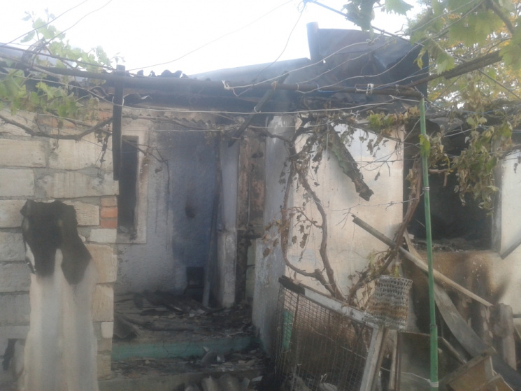 На Миколаївщині згорів приватний будинок…