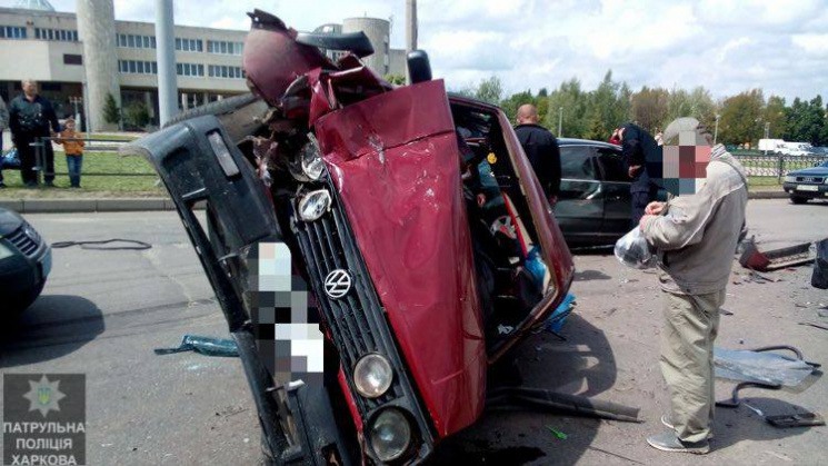 В Харькове в ДТП попали четыре авто…