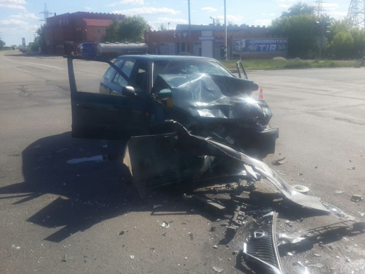 Біля "Ліaни" нa в'їзді в Кропивниць…