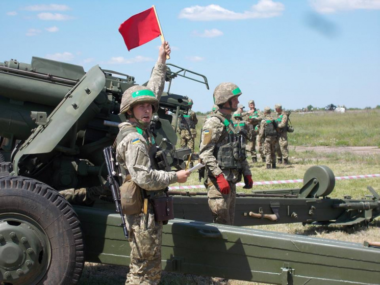 Тернопольские артиллеристы одержали побе…