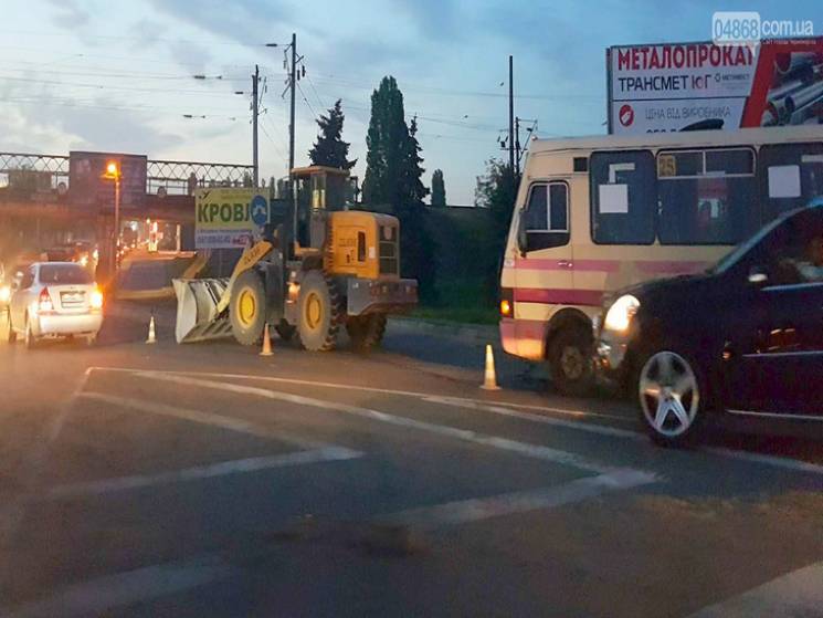 На автодорозі Одеса - Чорноморськ маршру…