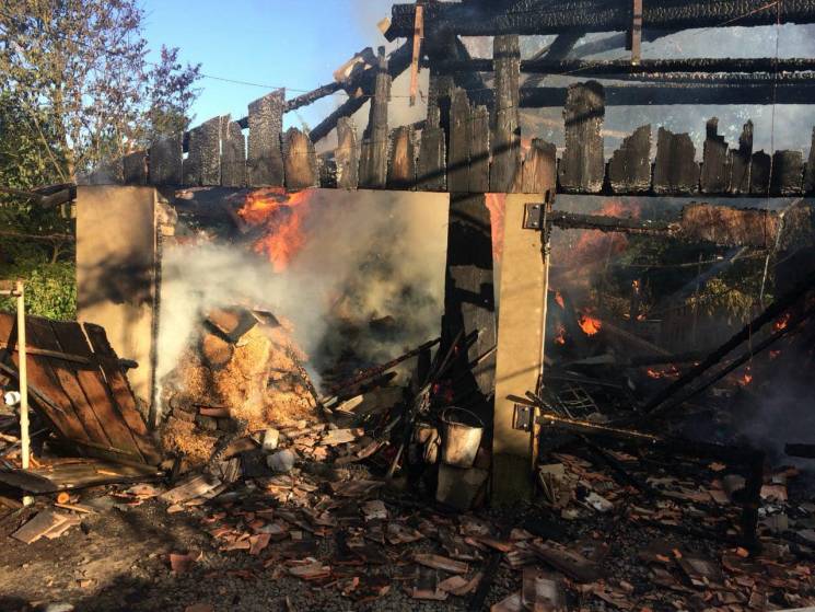 У Мукачеві вогнеборці загасили пожежу у…