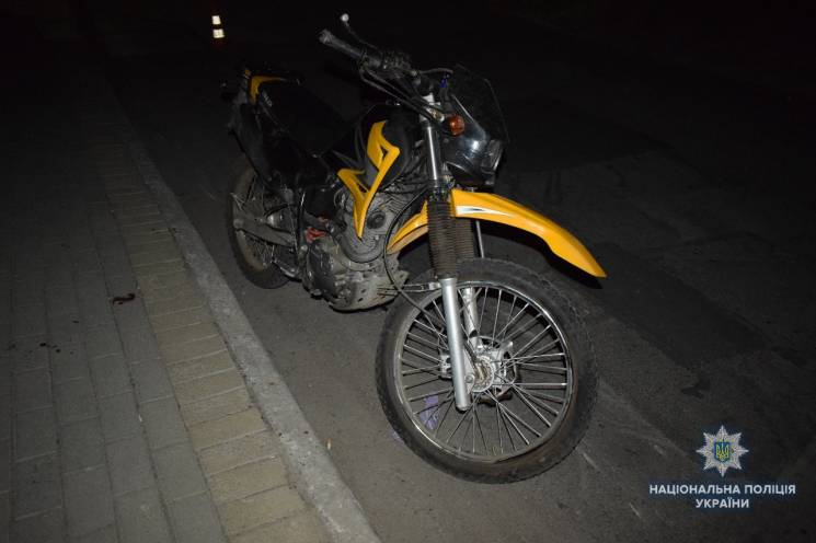 У Вінниці п&#039;яний мотоцикліст разом…