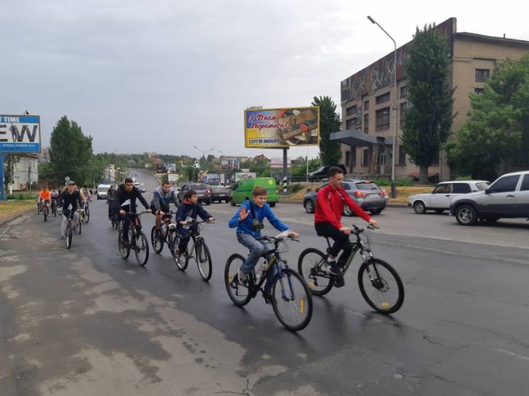 Півсотні мелітопольських велосипедистів…
