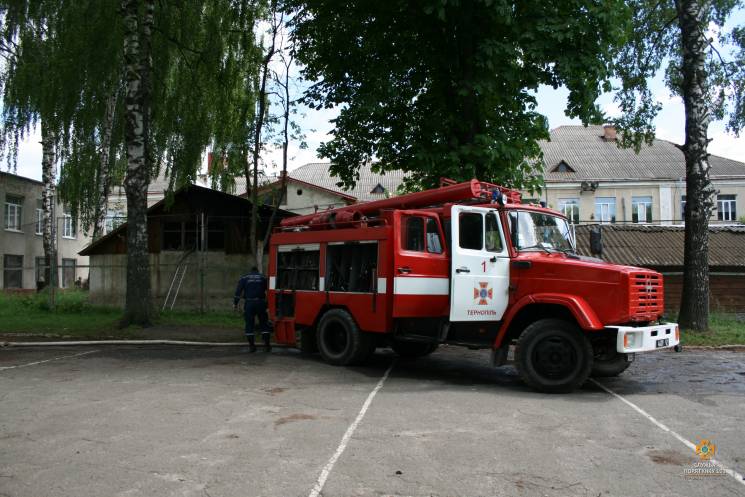 В Тернополе горела школа…