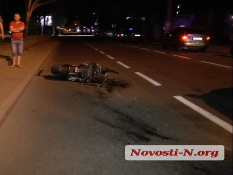У Миколаєві розбився мотоцикліст, що вла…