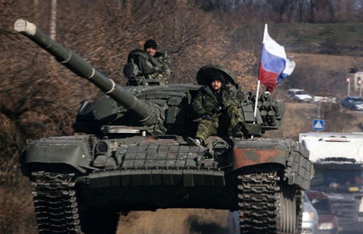 На танках в Донецке замечена российская…