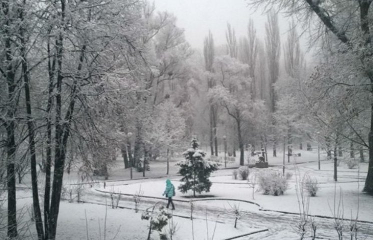 В воскресенье Украину накроют снегопады…