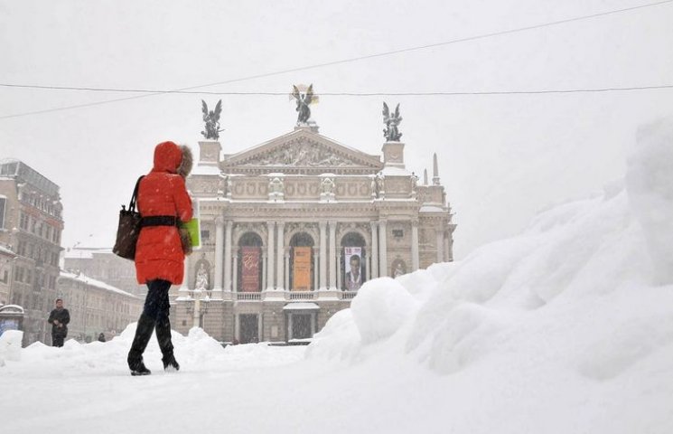 Львів завалить снігом…