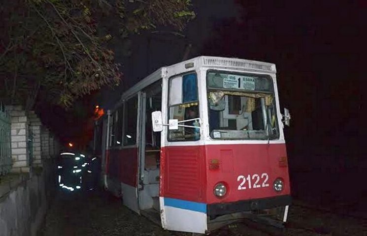 У Миколаєві прямо на ходу запалав трамва…
