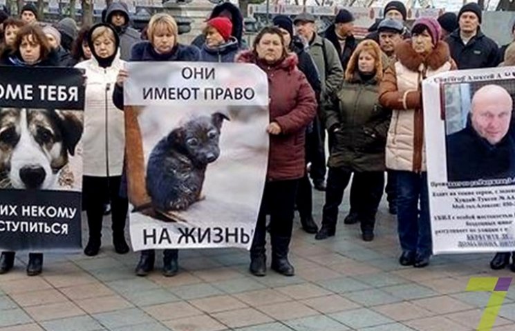 Зоозащитники Одессы устроили митинг под…