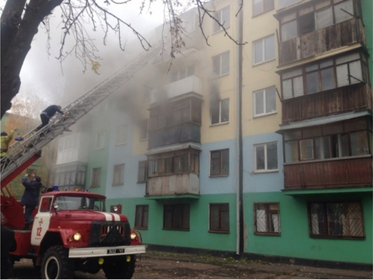 У Кривому Розі у пожежі пенсіонерка отру…