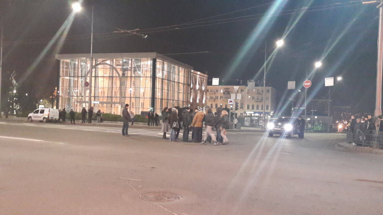 На месте кровавого ДТП в центре Харькова…
