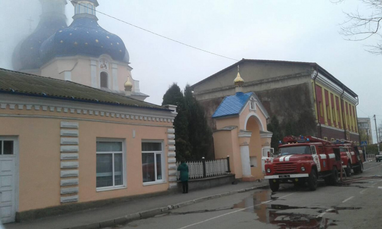 На Вінниччині горіла церква…