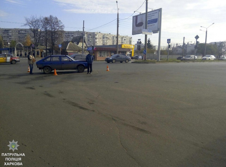 В Харькове авто не поделили перекресток…