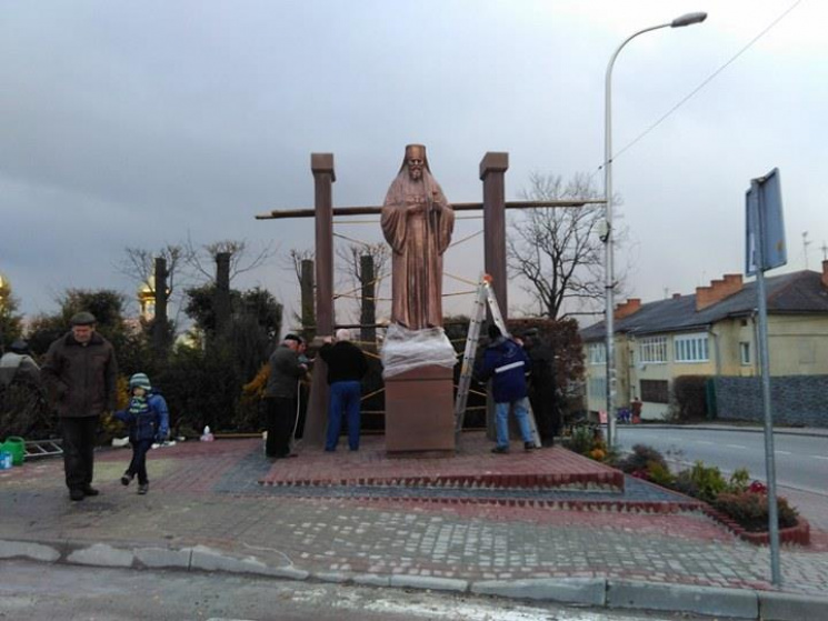 В Трускавце установили памятник Иосифу С…