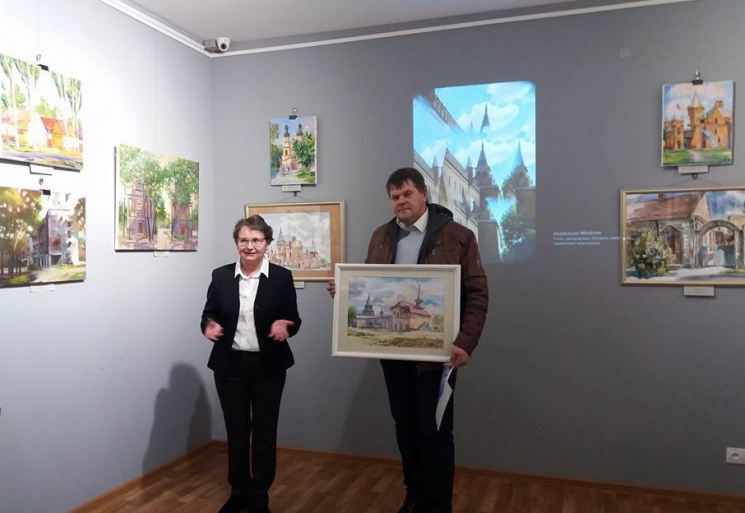 У садибі Попова відкрили виставку картин…
