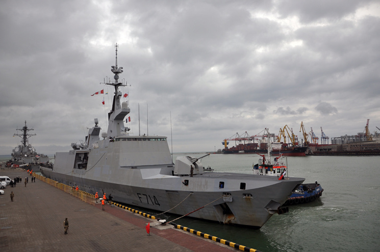 В порт Одессы прибыл корабль ВМС Франции…
