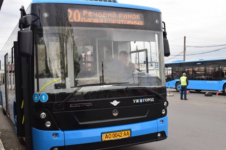 За новыми автобусами в Ужгороде можно сл…