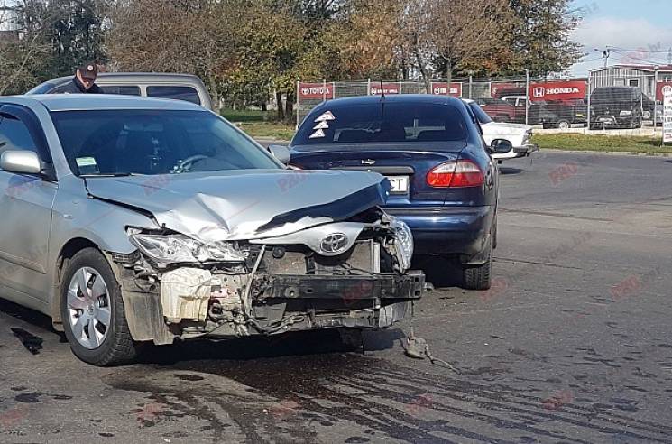 У Бердянську не "поділили" дорогу Daewoo…