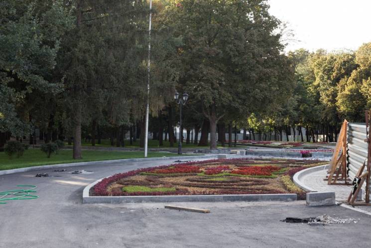 На реконструкцію саду Шевченка у Харкові…