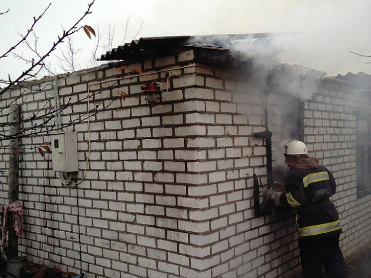 Бойцы ГСЧС Полтавщины потушили пожар в ч…