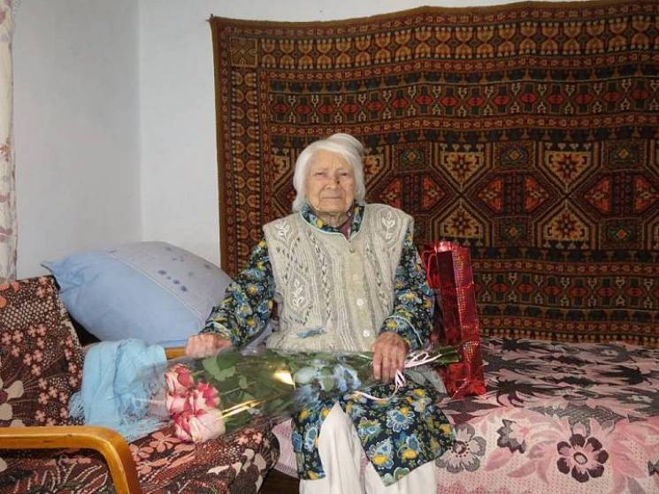 Старейшая жительница запорожского курорт…