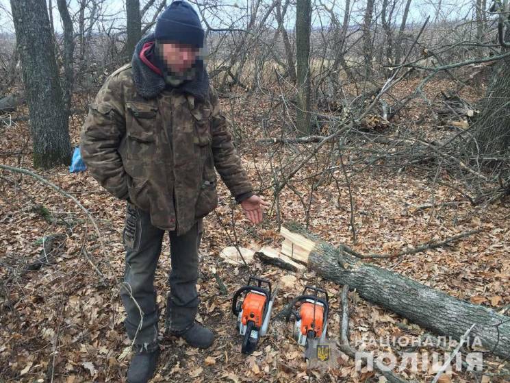 В лесу на Харьковщине разоблачили бракон…