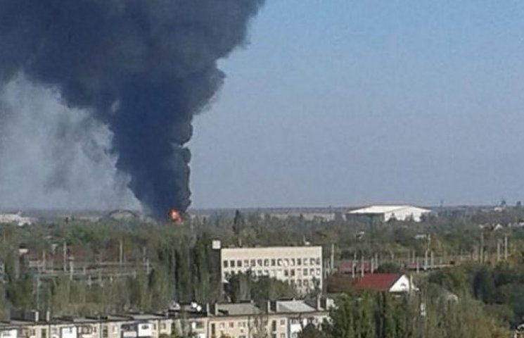 Спалахнув Донецький аеропорт…