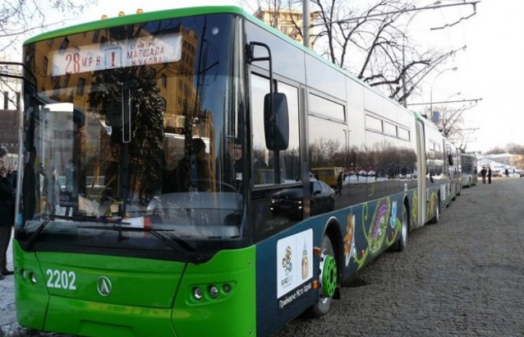 У Харкова забирають нові тролейбуси та т…