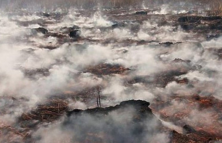 Міста Сумщини поглинає смог від пожеж на…