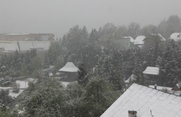 У Львові очікують сніг…