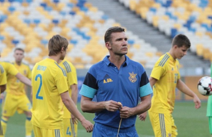 Как сборная Украины в прекрасном настрое…