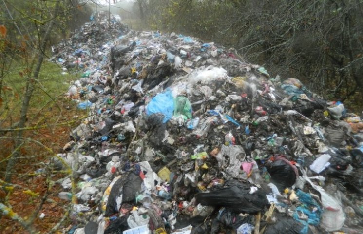 Львівське сміття нишком скидають в запов…