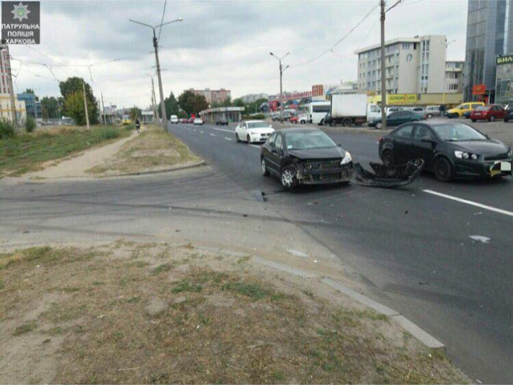 В Харькове невнимательный водитель инома…