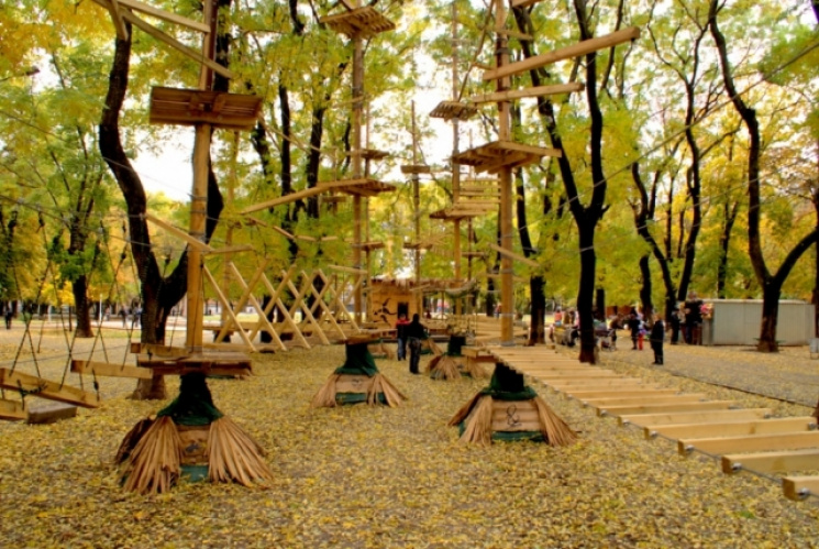 Популярний мотузковий парк в Одесі хочут…