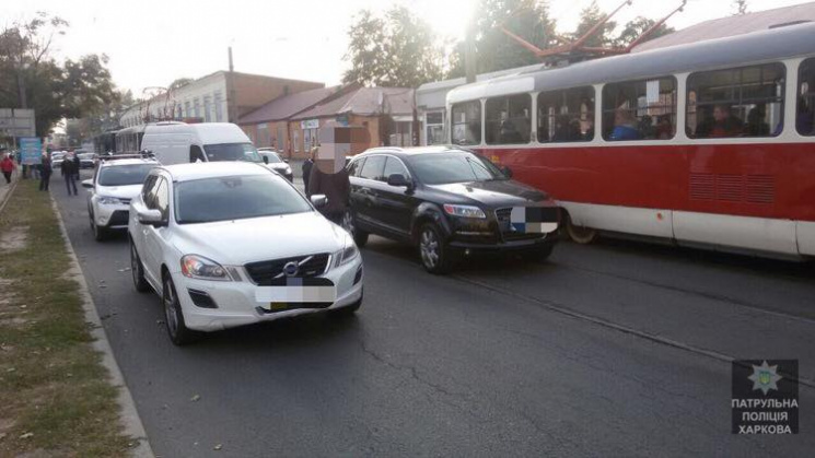 В Харькове невнимательный водитель Volvo…