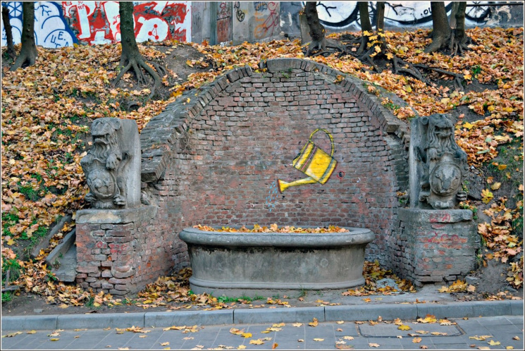 У Львові відновлюють старовинний фонтан…