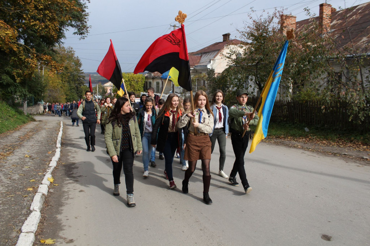 На Тернопольщине состоялось шествие к шт…