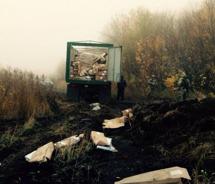 На Харківщині виявили вантажівку зіпсова…