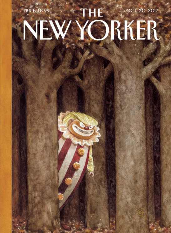 Клоун из леса: В США журнал выйдет на Хэ…