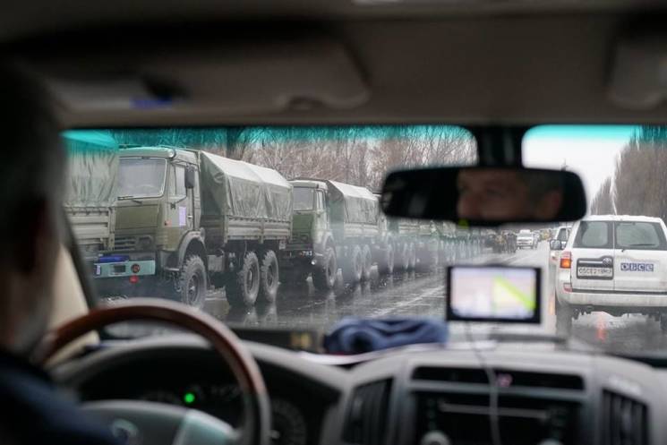 ОБСЕ зафикировала, что в Луганск пригнал…