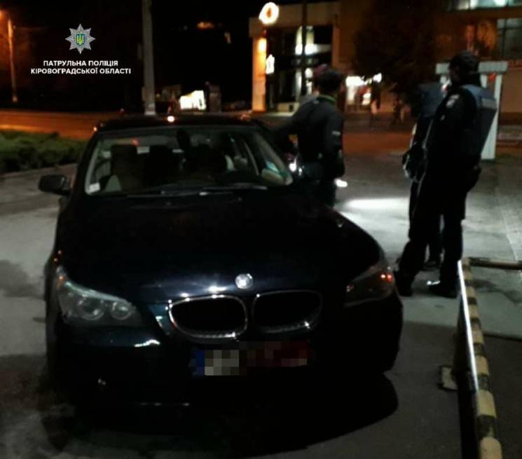 У Кропивницькому копи піймали водія BMW,…
