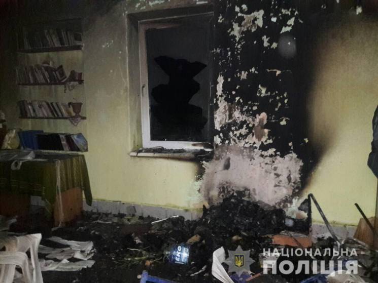В Мукачевском районе горела библиотека…