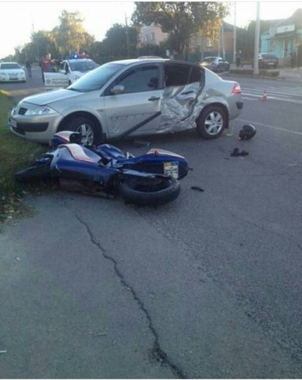 У Кропивницькому збили мотоцикліста…