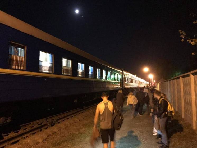 На Миколаївщині з "замінованого" потягу…