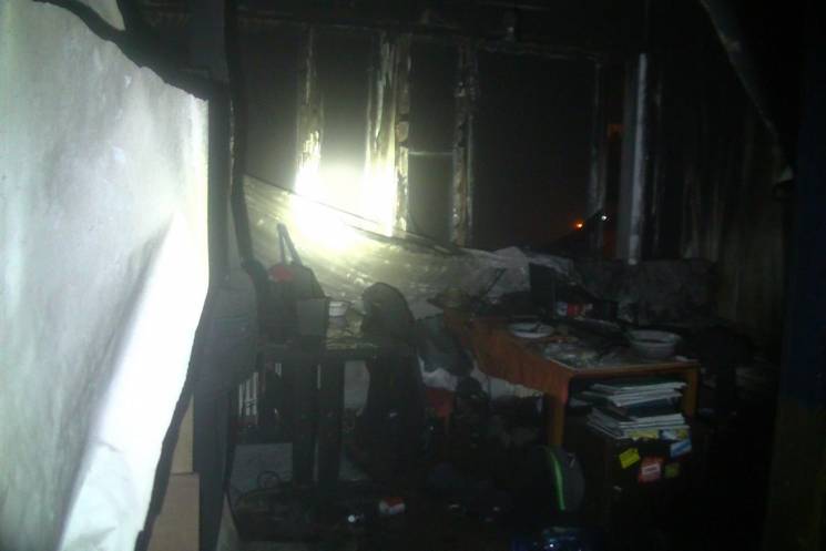 В Харькове произошел пожар в студенческо…